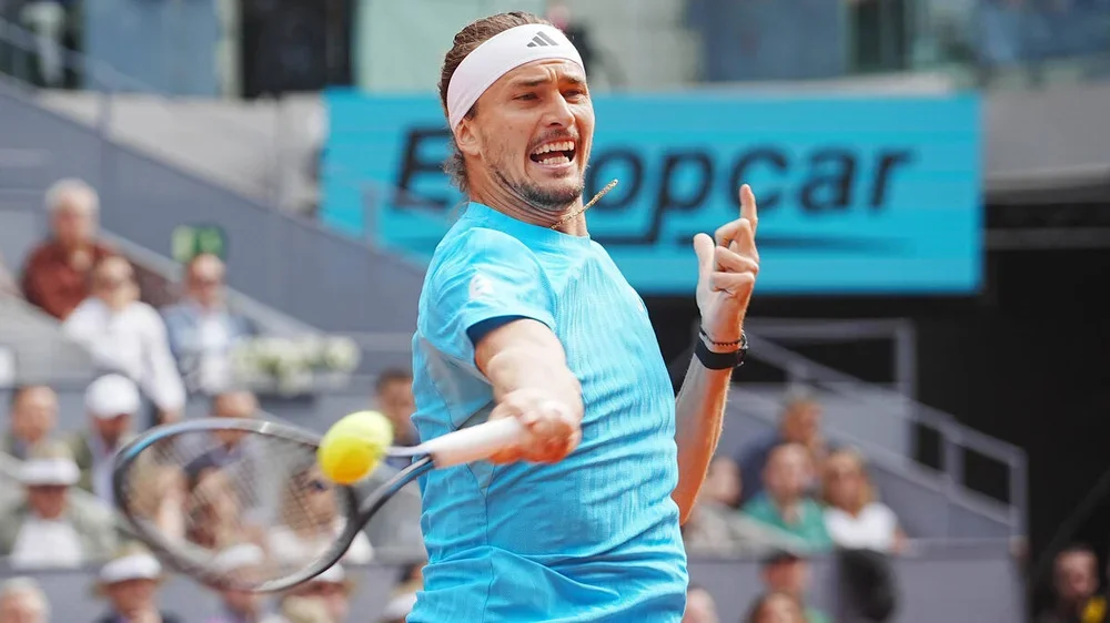 Eine Runde weiter in Rom: Alexander Zverev